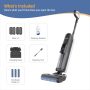 Tineco - FloorWasher Pet5 Cordless Wet Dry Vacuum Cleaner & Mop, Self-Cleaning, Anti-Tangle Brush, Hard Floor Scrubber, Pet Hair - Black - Image 2