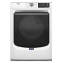Maytag - 7.4 Cu. Ft. Smart Electric Dryer with Steam and Pet Pro System - White - Image 1
