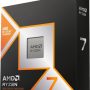 AMD - Ryzen 7 9850X3D 8-Core - 16-Thread 3.4GHz (5.6GHz Max Boost) Socket AM5 PCI Express 5.0 Unlocked Desktop Processor - Silver - Image 1