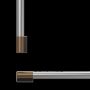 Fisher & Paykel - Round Flush Handle Kit for Integrated Refrigerator Freezer Compatible with 36" Integrated Refrigerator - Dark Copper - Image 1
