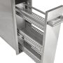 Coyote Outdoor Living - Spice Rack Storage Drawer - Stainless Steel - Image 3