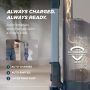 Shark - PowerDetect Speed Clean & Empty System, HEPA Filtration, MultiFlex Reach, up to 60 min Runtime - Ice Blue - Image 3