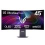LG - UltraGear 45" OLED QHD 240Hz 0.03ms G-Sync/FreeSync Premium Pro Smart Gaming Monitor with DisplayHDR 400 TRUE - Black - Image 1