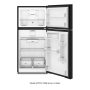 Whirlpool - 30 in. Wide 19 cu. ft. Wide Top Freezer Refrigerator with Total Coverage Cooling - White - Image 2