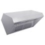 ZLINE - 30 inches - Externally Vented & Convertible - Under cabinet Range Hood - Satin Stainless Steel - Image 3