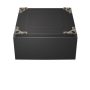 SIGNATURE 29-in Wide Laundry Pedestal with Storage Drawer for select LG Stackable Washers and Dryers - Brushed Black Steel - Image 1