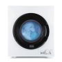 Black+Decker - 3.5 Cu.Ft. Stackable Smart Electric Dryer with Standard Wall Outlet - White - Image 1