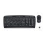 Logitech - MK320 Full-size Wireless Membrane Keyboard and Mouse Bundle for PC - Black - Image 1