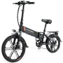 [UK Direct] SAMEBIKE 20LVXD30-II 10AH 48V 350W Electric Moped Bike 20 inch E-bike 40-80km Mileage Electric Bike Max Load 120-150kg - Image 1