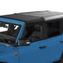Bestop - Sunrider for Hardtop - '21-26 Bronco; Bronco Raptor; 4-Door (Premium Blk Twill) - Black - Image 1