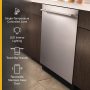 Whirlpool - 5.1 Cu. Ft. Built-In Mini Fridge - Stainless Steel - Image 2