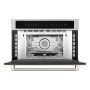 ZLINE - Autograph 30 in. 1.6 cu ft. Built-in Convection Microwave Oven and Polished Nickel Helix Handle - Stainless Steel - Image 2