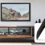 Deco TV Frames - 85" Slim Bezel for Samsung The Frame and Frame Pro TV - Modern Tuxedo Black - Image 1