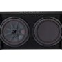 KICKER - PTRTP Powered Down-Firing 12" Dual-Voice-Coil-Ohm Loaded Subwoofer Enclosure - Black - Image 1
