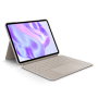 Logitech - Combo Touch for iPad Pro 13-inch (Latest Model)(M4 & M5 chip) Keyboard Case with Detachable Keyboard and Trackpad - Sand - Image 1