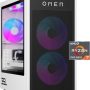 HP OMEN - 35L Gaming Desktop - AMD Ryzen 7 7800X3D - 32GB DDR5 Memory - NVIDIA GeForce RTX 5060 Ti - 1TB SSD - Panda Metal - Image 1