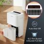 Amana - 50-Pint 8.1 Quart Bucket Capacity Portable Dehumidifier - White - Image 4