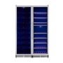 Forno Appliances - Avellina 31.8 Cu. Ft. 94-Bottle Freestanding Side-by-Side Wine Cooler - Stainless Steel - Image 1