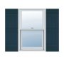 14 in. x 63 in. Lifetime Vinyl Standard Four Board Joined Board and Batten Shutters Pair Forest Green - Image 1