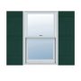 14 in. x 63 in. Lifetime Vinyl Standard Four Board Joined Board and Batten Shutters Pair Forest Green - Image 1