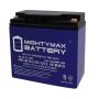 12-Volt 22 Ah Rechargeable GEL Sealed Lead Acid (SLA) Battery - Image 1
