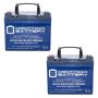12-Volt 35 Ah SLA (Sealed Lead Acid) GEL AGM Type Internal Medical Mobility Replacement Battery (2-Pack) - Image 1