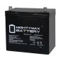 12-Volt 55 Ah Rechargeable Sealed Lead Acid (SLA) Battery - Image 1