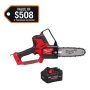 M18 FUEL 18V Brushless Cordless Battery 8 in. HATCHET Pruning Saw w/M18 REDLITHIUM FORGE XC 8.0 Ah Battery Pack - Image 1