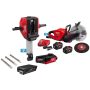 MX FUEL Li-Ion Cordless 1-1/8 in. Breaker Kit with M18 FUEL ONE-KEY 18-Volt Li-Ion Brushless 9 in. Cut Off Saw Kit - Image 1