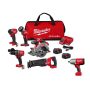 M18 FUEL 18V Lithium-Ion Brushless Cordless Hammer Drill and Impact Driver Combo Kit and M18 FUEL Blower - Image 1