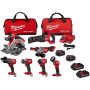 M18 FUEL 18V Lithium-Ion Brushless Cordless Hammer Drill and Impact Driver Combo Kit and M18 FUEL Blower - Image 1