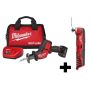 M12 FUEL 12V Lithium-Ion Brushless Cordless HACKZALL Reciprocating Saw Kit W/ M12 Multi-Tool - Image 1