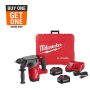 M18 FUEL 18V Lithium-Ion Brushless 1 in. Cordless SDS-Plus Rotary Hammer Kit with Two 6.0 Ah Batteries, Hard Case - Image 1