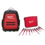 10-Piece 1,000-Volt Insulated Screwdriver Set and Case with Packout Backpack - Image 1