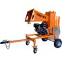 5 in. 14 HP Gas Powered Self-Feeding Commercial Chipper Shredder Wood Logger, Chops and Bags Firewood, Recoil Start - Image 1