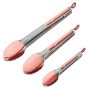 Tools and Gadgets Locking Tongs 3-Piece Redwood Red Kitchen Utensil Set - Image 1