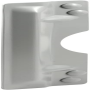 U 9503 Steel Latch Guard Plate Cover for Out-Swinging Doors, Gray (Single Pack) - Image 1
