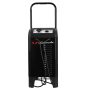 Wheeled Manual 10-Amp Car Battery Charger and 200A Engine Starter, 40A Boost, 6V/12V Sport, Auto, and Marine Batteries - 250A - Image 1