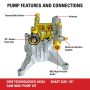 OEM Technologies Vertical Axial Cam Pump Kit 90027 for 3300 PSI at 2.4 GPM Pressure Washers - Image 1