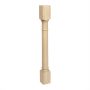35-1/4 in. x 5 in. Unfinished North American Solid Hard Maple Traditional Full Round Kitchen Island Leg - Image 1