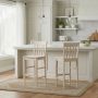 30 in. Unfinished Wood Bar Stool - Image 1