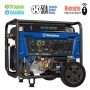 13,500/10,500-Watt Remote Elecric Start Tri-Fuel Gas, Propane, Natural Gas Powered Portable Generator w/ 50A Outlet - Image 1