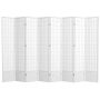7 ft. White 8-Panel Room Divider - Image 1