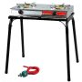 Outdoor Portable Propane Double Burner 2-Stove Camping Tailgating Camp with Stand - Image 1