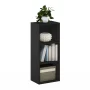 Furinno Luder Engineered Wood 3-Tier Open Shelf Bookcase in Brown - Image 3