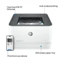 HP - LaserJet Pro 3001dw Wireless Black-and-White Laser Printer - White - Image 2