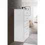 5-Drawer White Chest of Drawers - Image 2