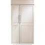 Monogram - 42 in. Wide 25.1 Cu. Ft. Side-by-Side Built-In Smart Refrigerator with Advanced Temperature Management System - Custom Panel Ready - Image 2