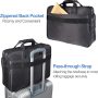 17 inch Laptop Bag, Laptop Briefcase for Men, Business Office Bag for Women, Zokaliy Computer Shoulder Messenger Bag with Organizer Fits 15.6 17 Inch Notebook MacBook HP, Black - Image 2