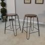 Ethan 24 in. Elm Stacking Stool (Set of 2) - Image 2